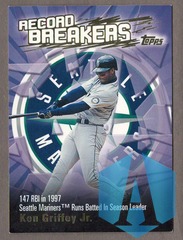 2002 Topps Record Breakers #RB-KG Ken Griffey Jr. Seattle Mariners